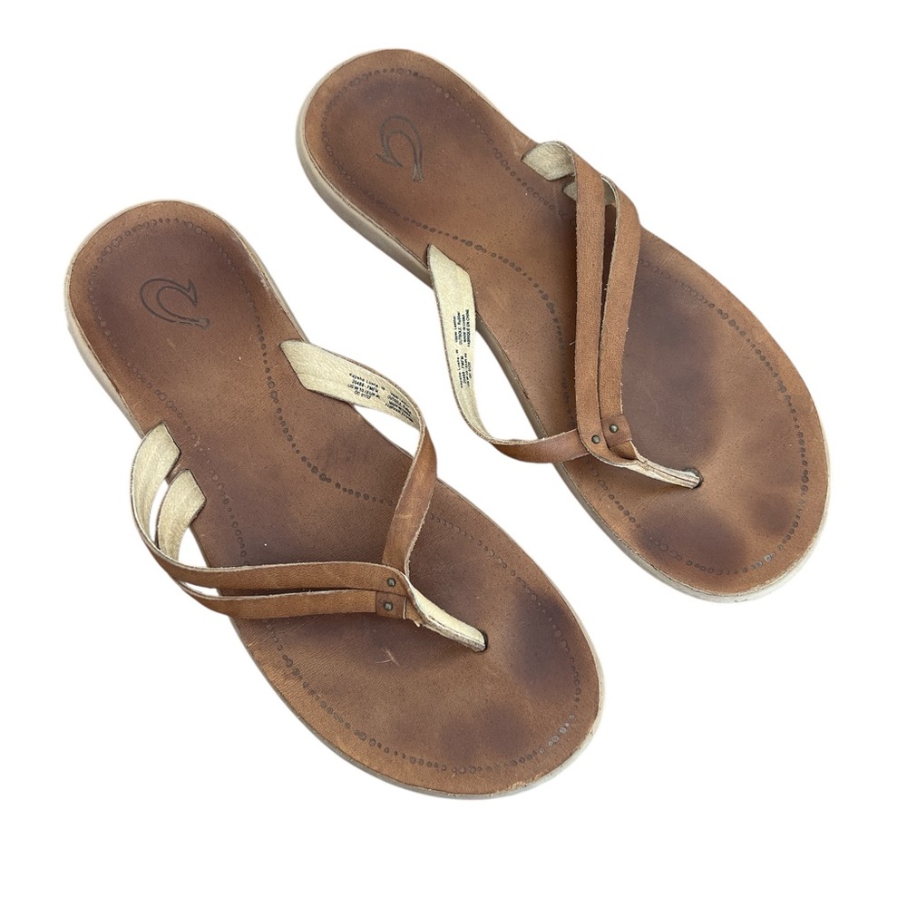 OluKai Women's Kapehe Luana Sandals Size 10